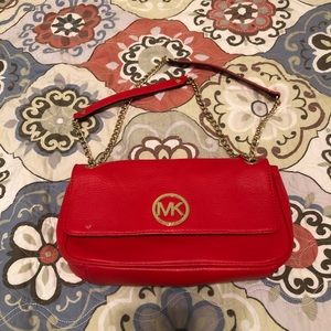 Michael Kors red purse